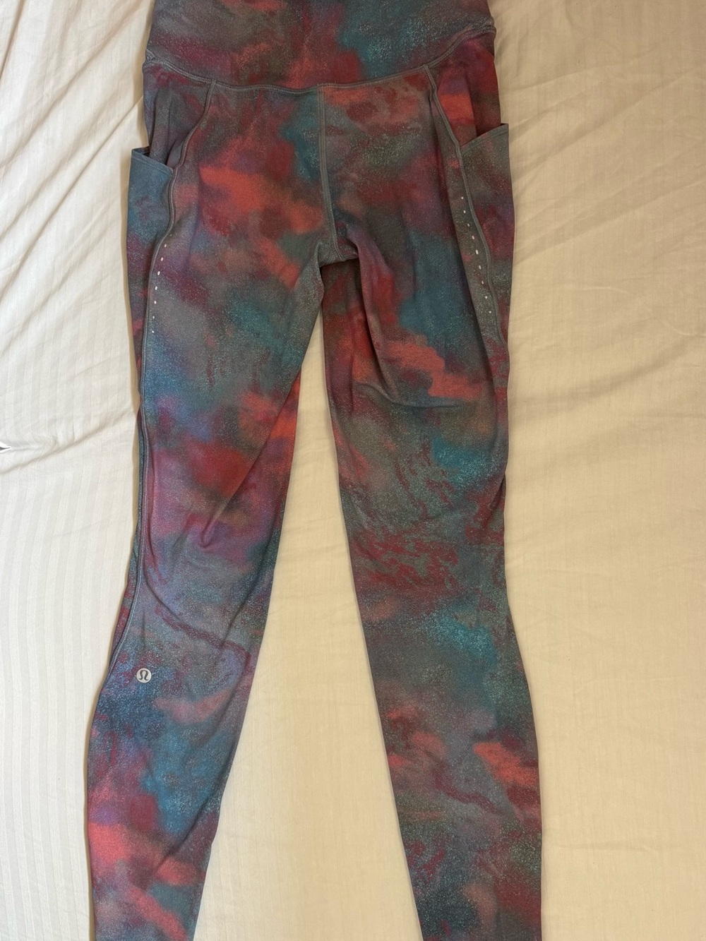 Lululemon Fast and Free High-Rise Tight 25” hazy afterglow multi - Picture 5 of 6